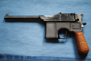 Mauser Broomhandle Model Pistol, 9mm cal