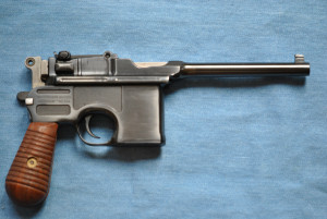 Mauser Broomhandle Model Pistol, 9mm cal