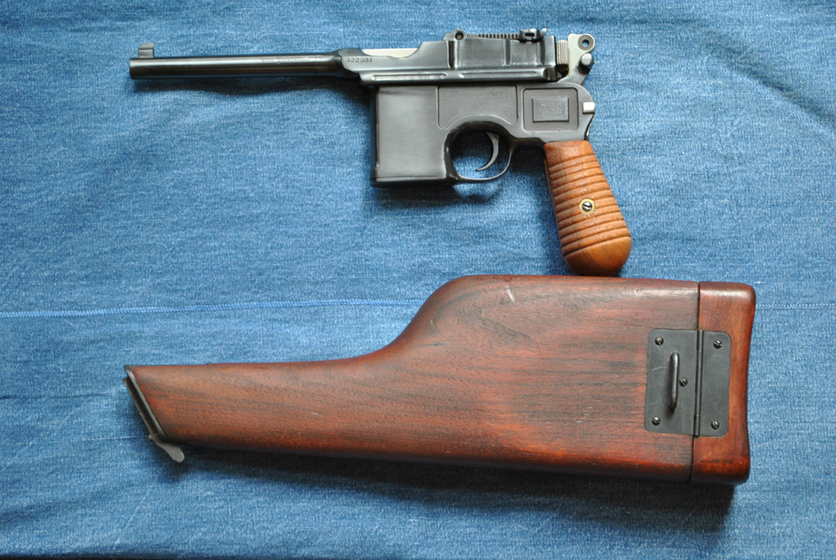 Mauser Broomhandle Model Pistol, 9mm cal